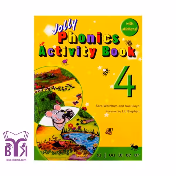 کتاب Jolly Phonics 4 Activity Book