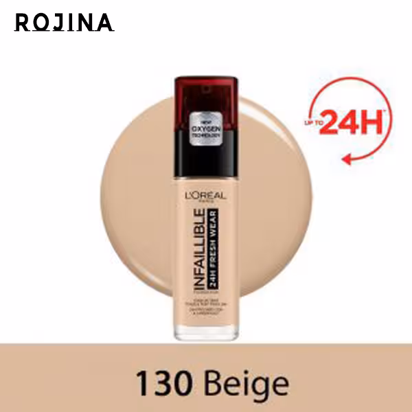 کرم پودر لورال اینفالیبل 32 ساعت شماره 130