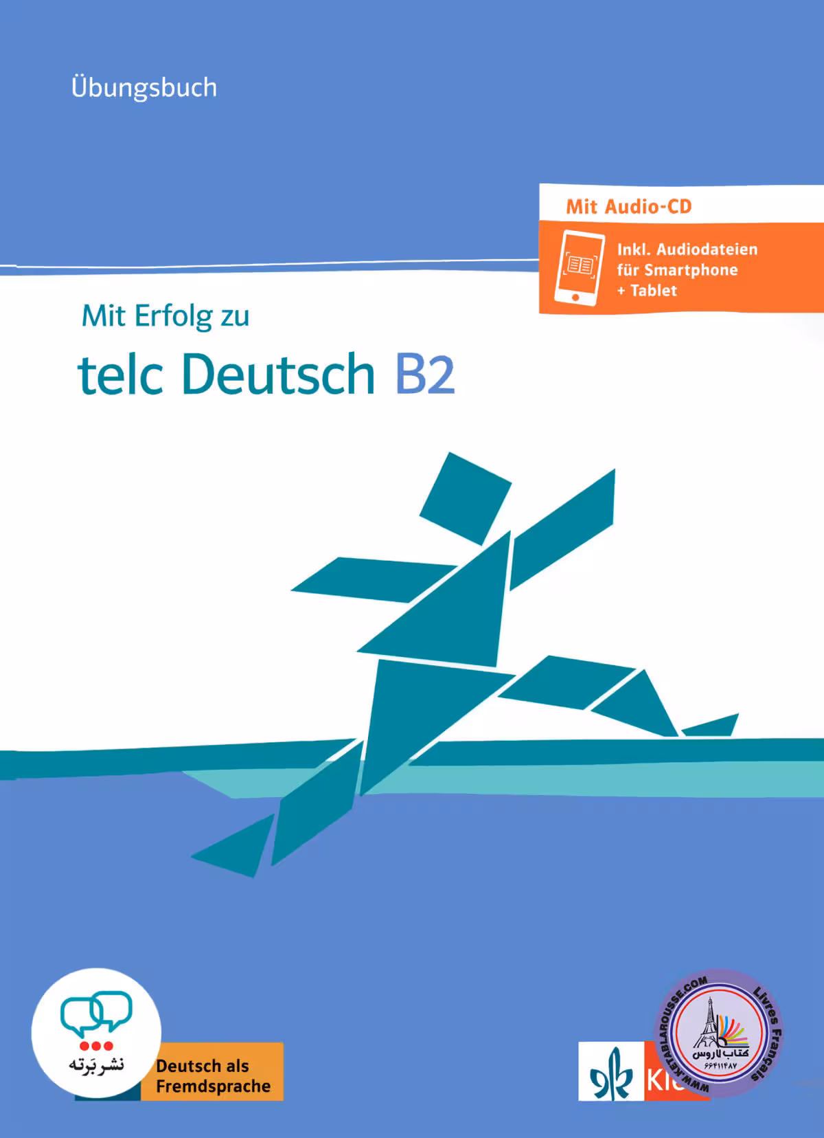 کتاب آزمون آلمانی تلک mit erfolg zu telc deutsch B2 ubungsbuch