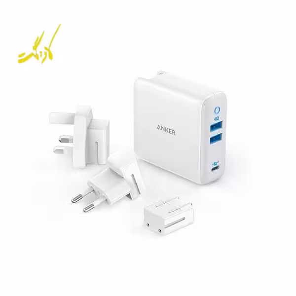 شارژر دیواری سه پورت انکر Anker PowerPort III 65W A2033