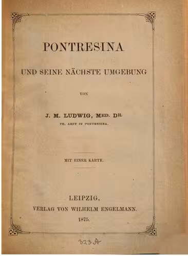 خرید و دانلود نسخه کامل کتاب Pontresina und seine nächste Umgebung