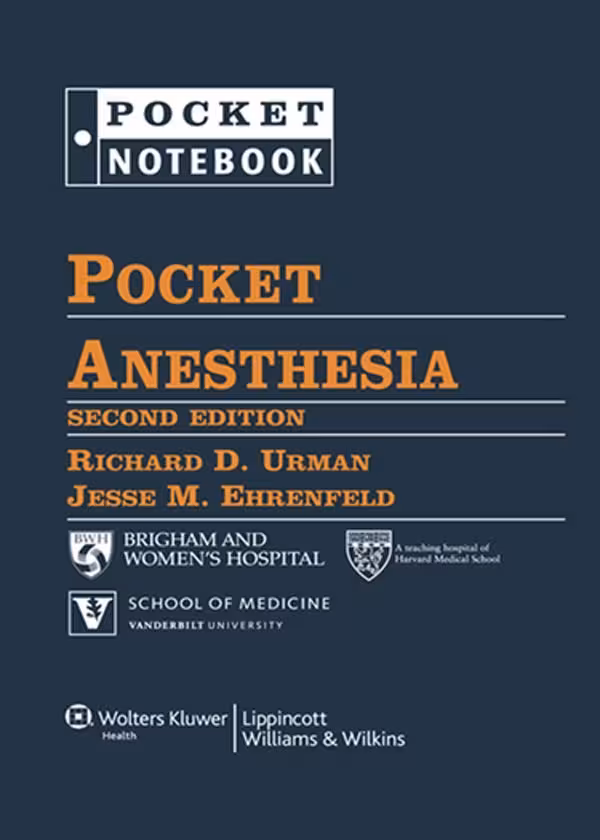 خرید و دانلود نسخه کامل کتاب Pocket Anesthesia