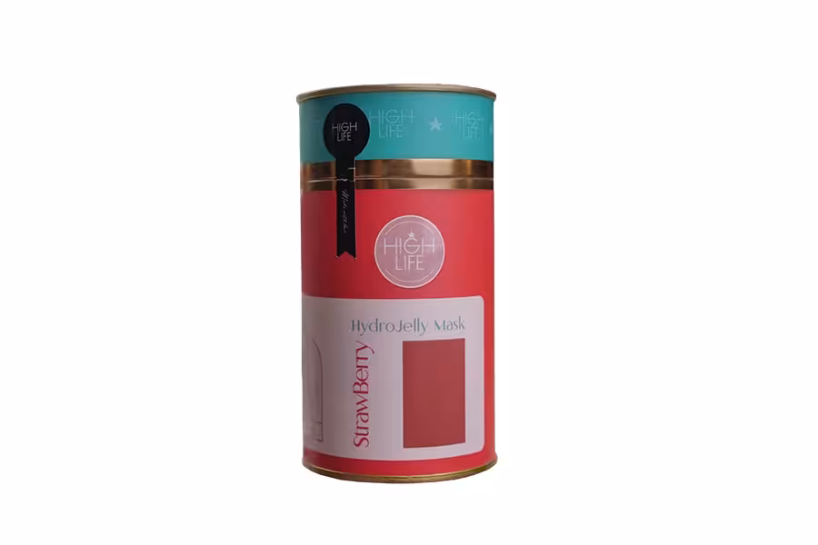 ماسک هیدروژلی عصاره توت فرنگی هایلایف strawberry hydrojelly mask highlife