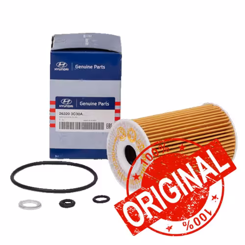 فیلتر روغن هیوندای جنسیس سدان و کوپه کد 3C300 ساخت کره اصلی