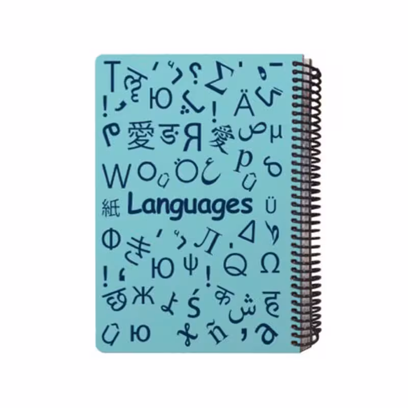 دفتر زبان 100 برگ دات نوت مدل Languages-3002 کد 147093 | چاوه