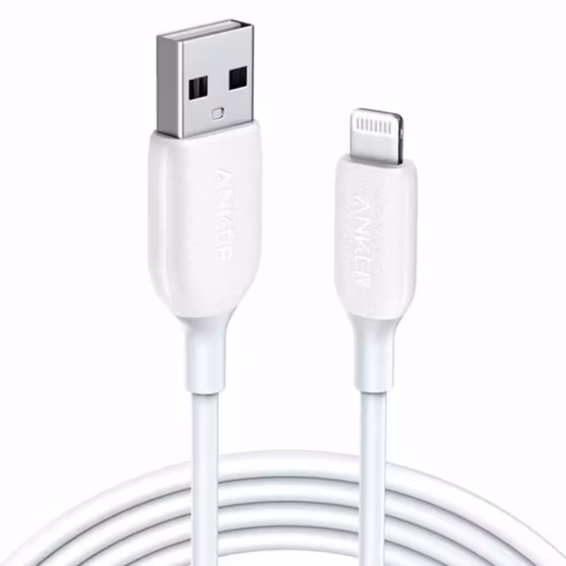 کابل تبدیل USB به لایتنینگ انکر مدل A8813H21 طول 1.8 متر