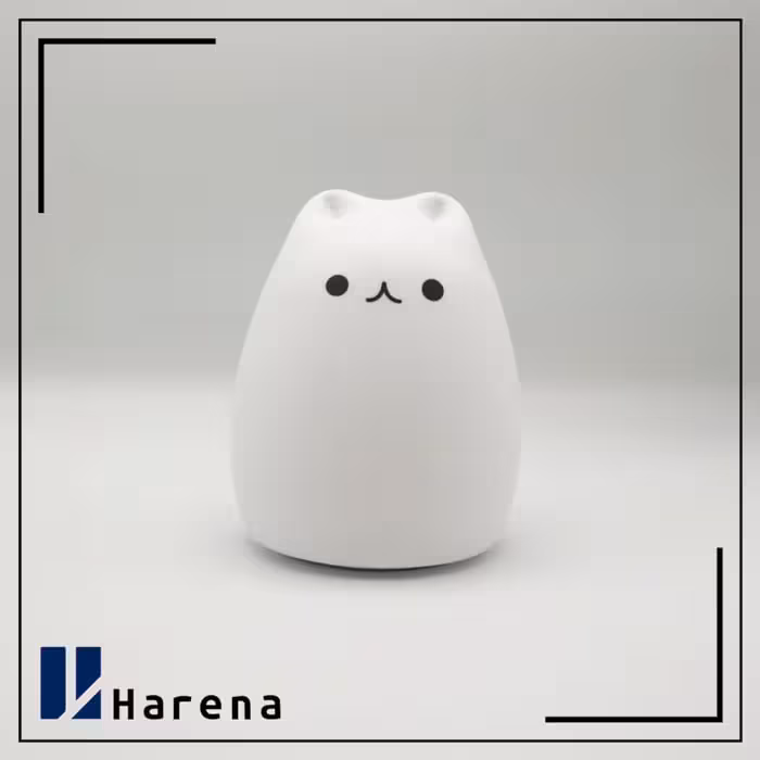 چراغ خواب سیلیکونی گربه