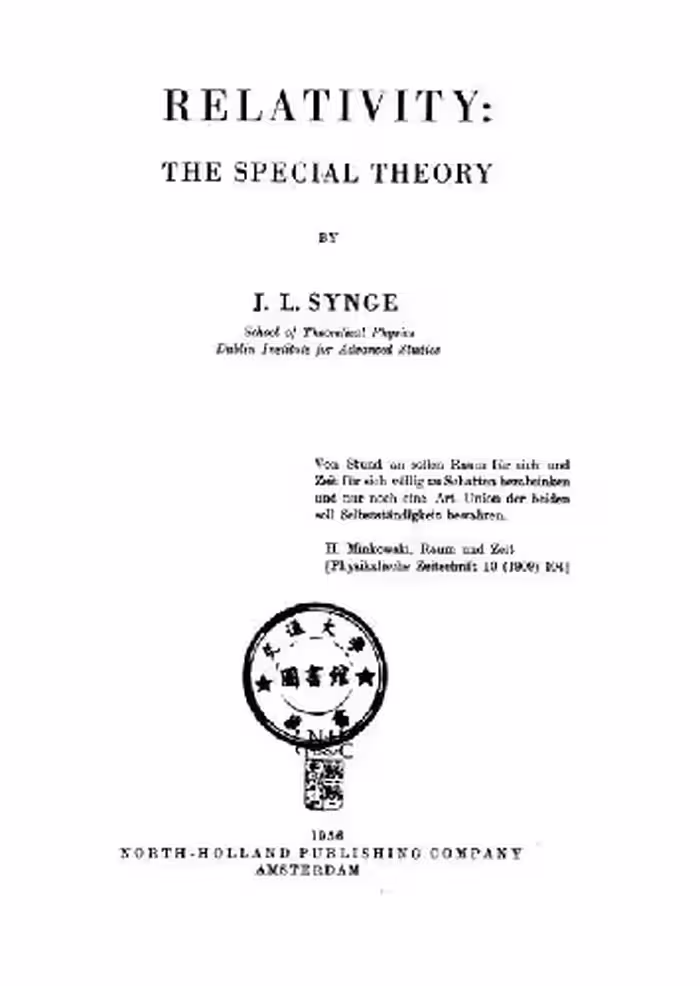 خرید و دانلود نسخه کامل کتاب Relativity: The special theory