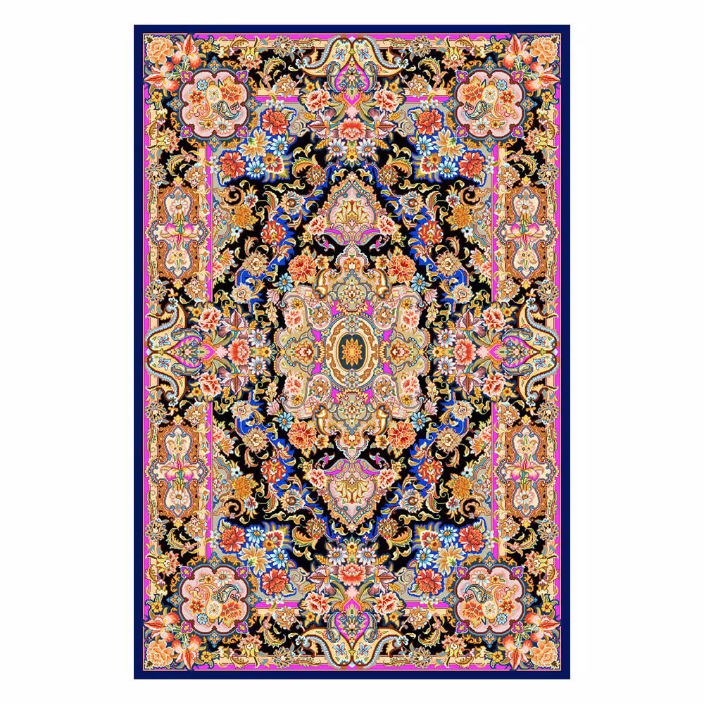 نخ و نقشه فرش دستباف کد 51014