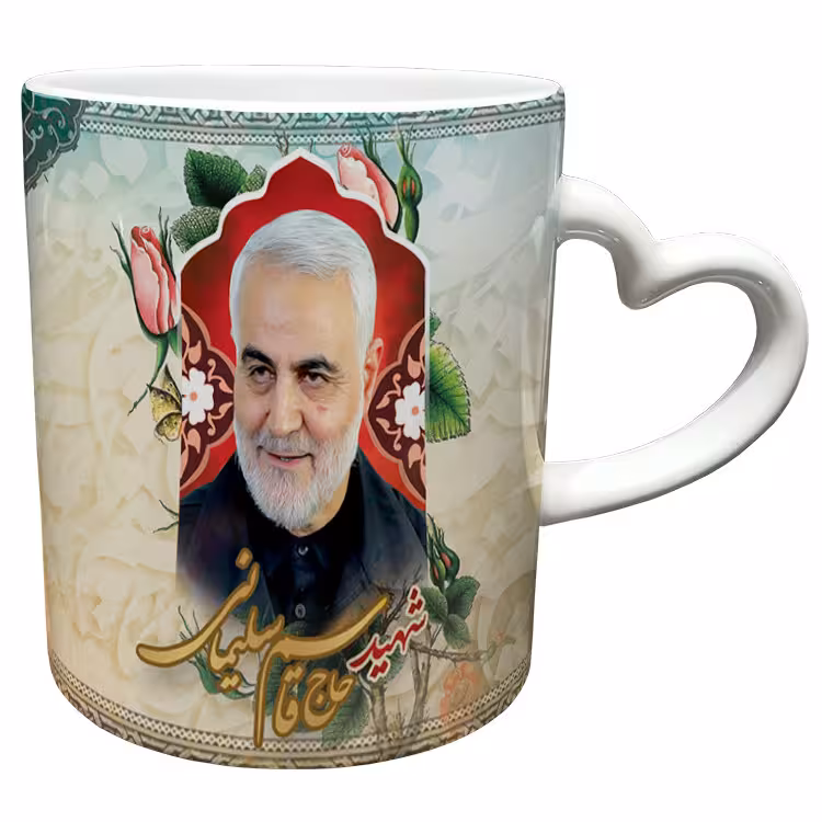 خرید ماگ-لیوان  دسته ساده  سردار سلیمانی کد 13