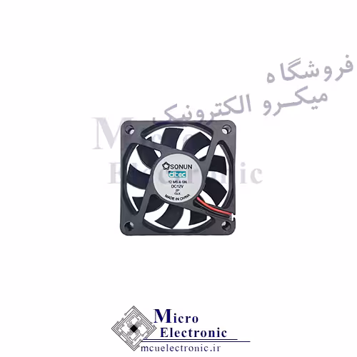 فن 5×5 قطر 15 ولتاژ 12 ولت کد 5015
