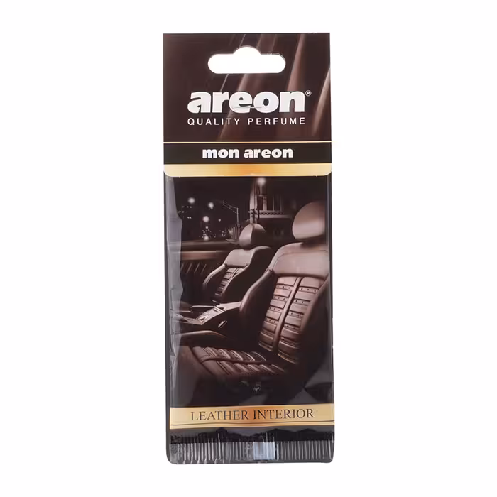 خوشبو کننده خودرو آرئون مدل mon با رایحه Leather Interior