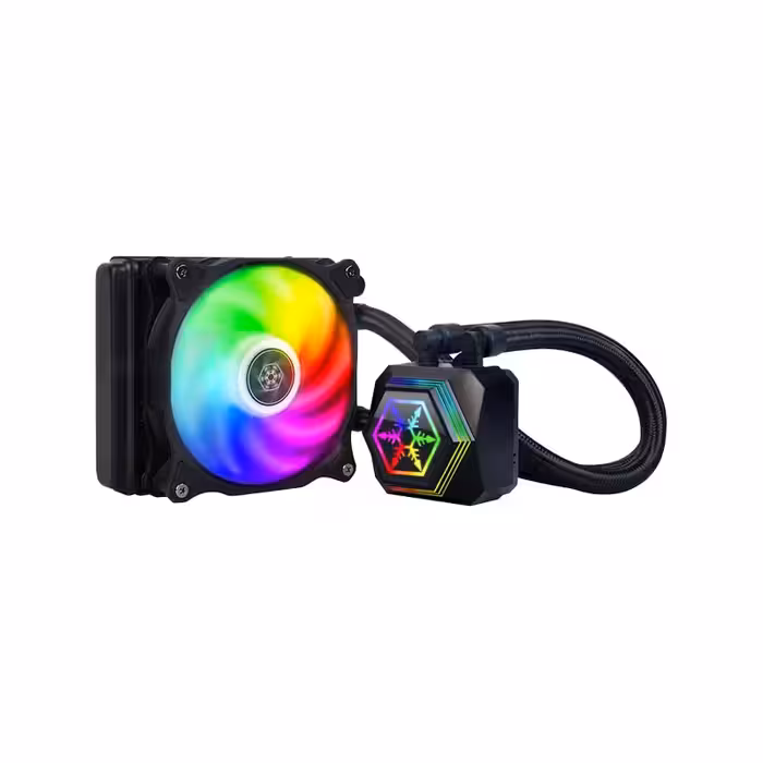 خنک کننده پردازنده سیلوراستون مدل PF120-ARGB