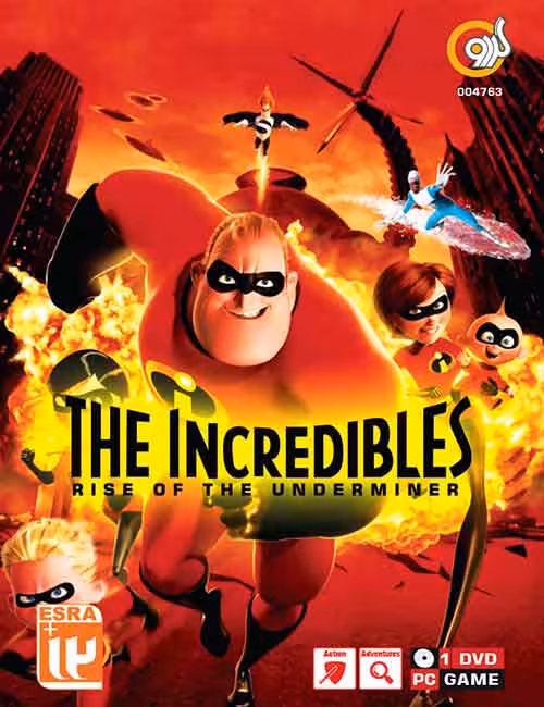بازی The Incredibles Rise of The Underminer برای کامپیوتر
