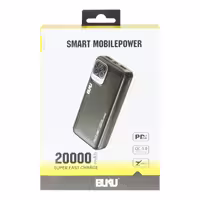 پاوربانک (PD و فست شارژ) BUKU 20000mAh مدل MG-G123 22.5W - مشکی