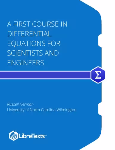 خرید و دانلود نسخه کامل کتاب A First Course in Differential Equations for Scientists and Engineers