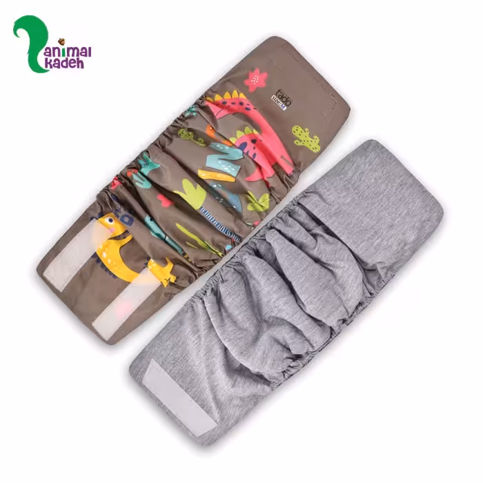 شورتکس نر مخصوص سگ و گربه طرح اژدها و کاکتوس (ایکس اسمال)