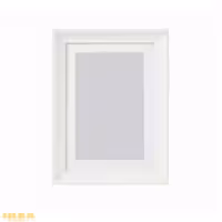 قاب سفید 13x18cm مدل KNOPPÄNG | برند ایکیا | ارسال 15 الی 20 روز کاری