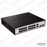 سوئیچ 18 پورت مدیریتی دی-لینک مدل DES-3200-18