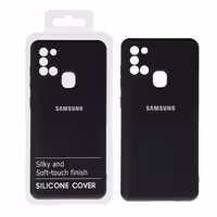 قاب محافظ لنزدار سیلیکونی، مناسب برای Samsung A21S، مدل RFF، کد 1