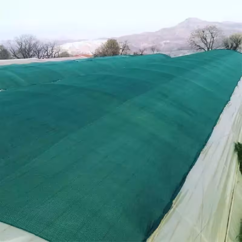 شید سایبان 80درصد 4در 10دور دوزی شده همراه با حلقه فلزی