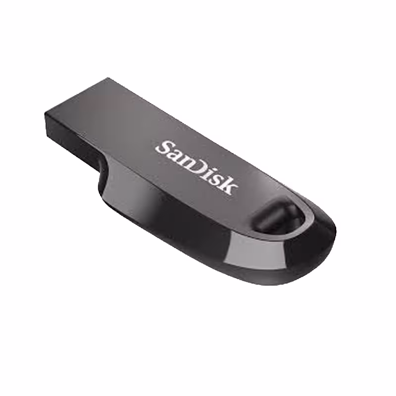 فلش مموری سن دیسک مدل Ultra Curve CZ550 ظرفیت 128 گیگابایت | SANDISK