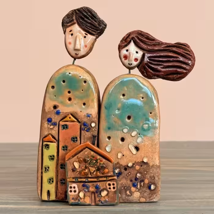 مجسمه زوج طرح یک