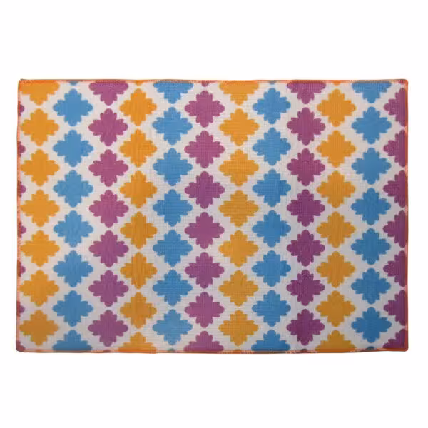 ملانی نم گیر کنار سینک 40*50 طرح ستاره رنگی