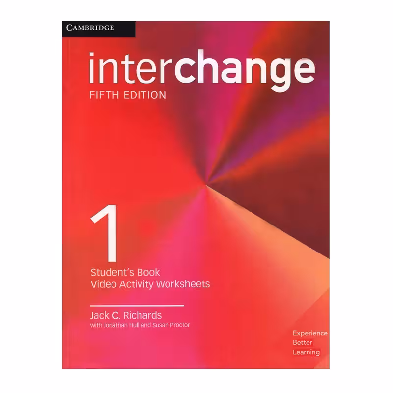 کتاب Interchange 1 اثر جمعی از نویسندگان انتشارات Cambridge