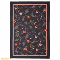 فرش دستبافت گل دار مدل KLOCKBUSKE | برند ایکیا | ارسال 5 روز کاری