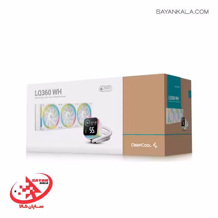خنک کننده مایع پردازنده دیپ کول مدل CPU COOLER LIQUID DEEPCOOL LQ360 WHITE