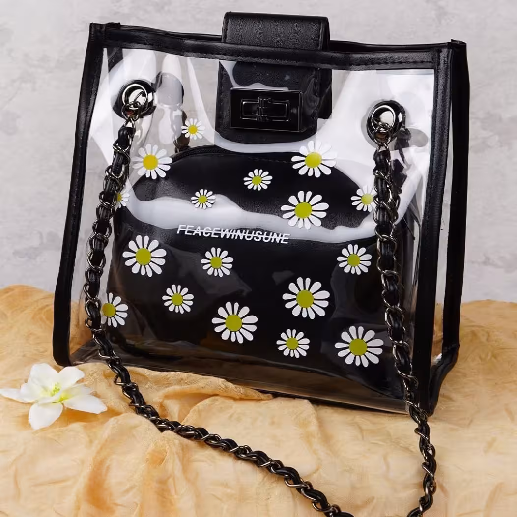 کیف بابونه طرحی شیک