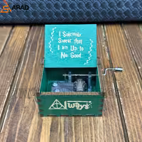 جعبه موزیکال هری پاتر سبز