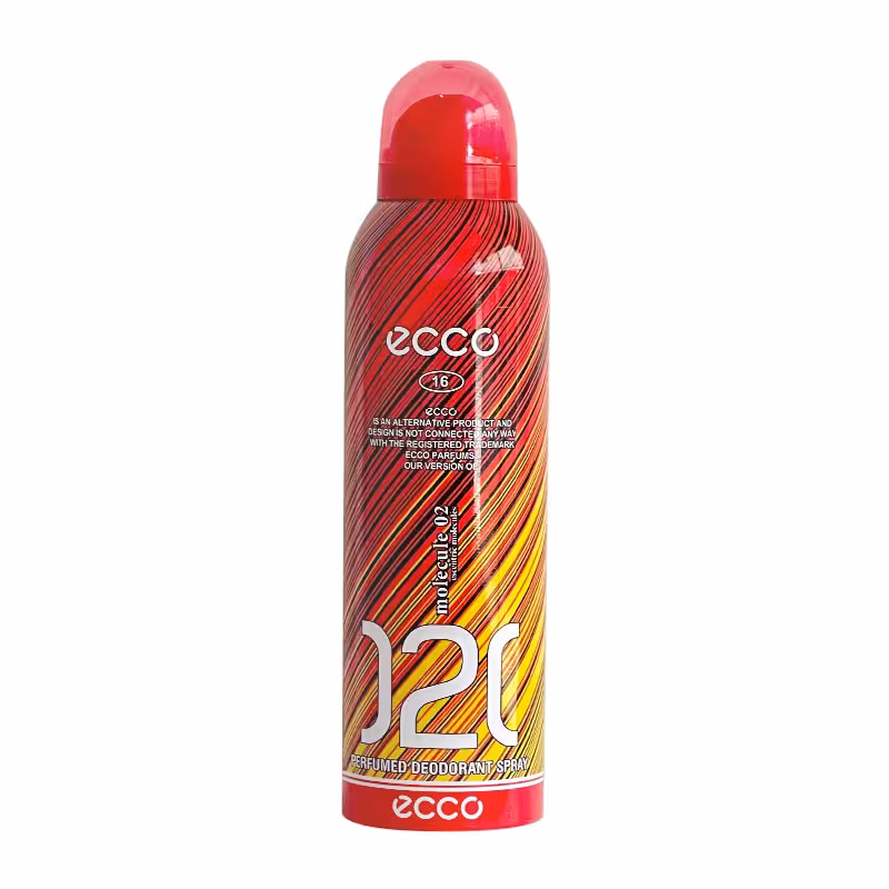 اسپری خوشبو کننده بدن اکو ecco رایحه ملکول 02 حجم 200ml