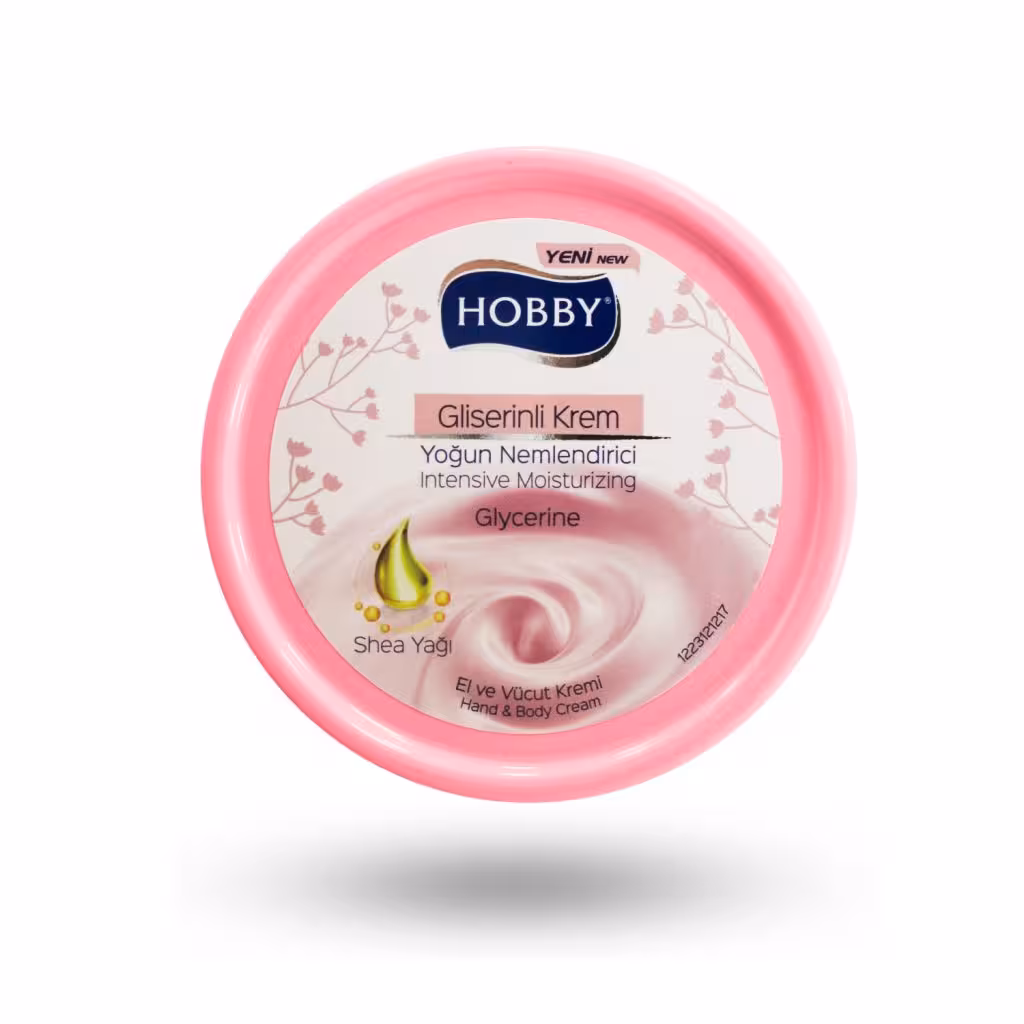 کرم مرطوب کننده دست و صورت هوبی حاوی گلیسیرین 250 میل