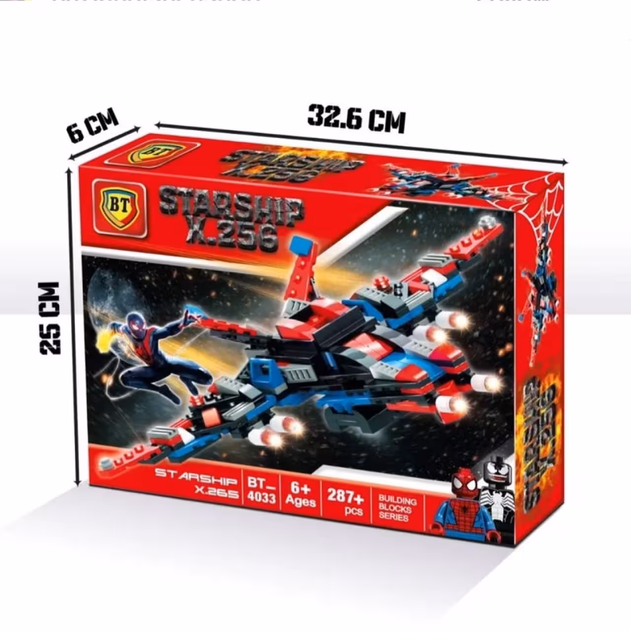 ساختنی بی تی مدل اسپایدرمن کد 4033