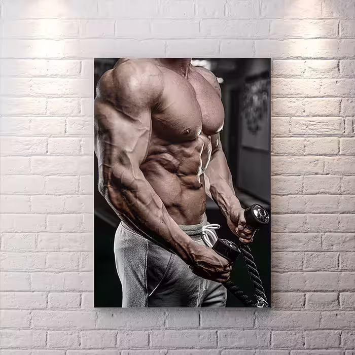 تابلو باشگاه بدنسازی طرح ورزشکار