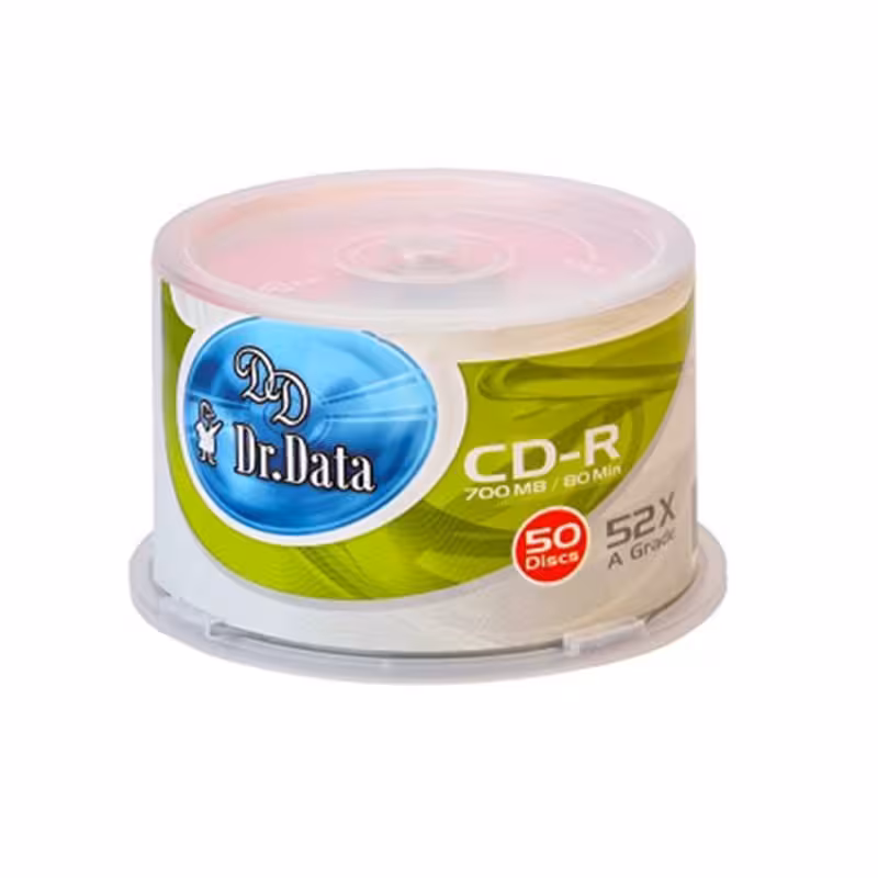 CD خام دکتر دیتا DR.Data بسته 50 عددی