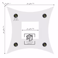 کناف پیش ساخته موناسا آرک خمیده(پس کرایه)