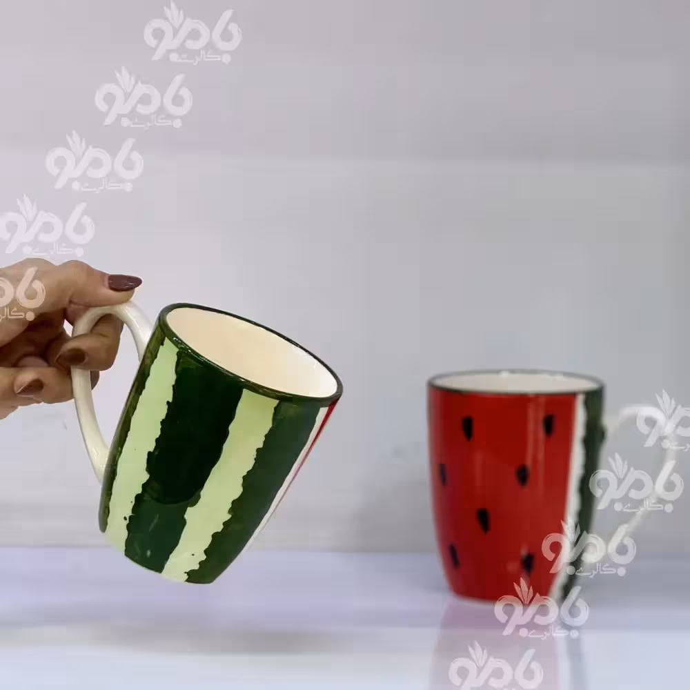ست پذیرایی هندوانه لیوان دسته دار