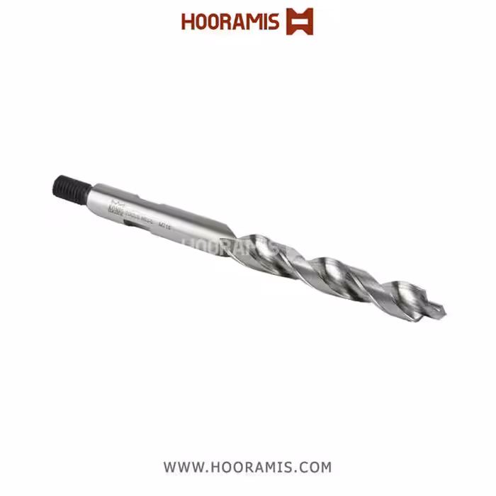 مته نوکدار چپگرد 140*13*5.5 با کد (MT 15) ارجینال جهت ایجاد سوراخ چهارپهلوی دستگیره در ماشین Ozgenc