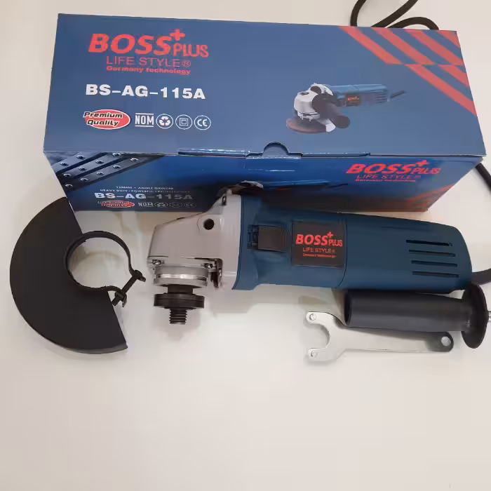 مینی فرز کلید بغل صنعتی پلاس مدل BS-AG-115A باس BOSS