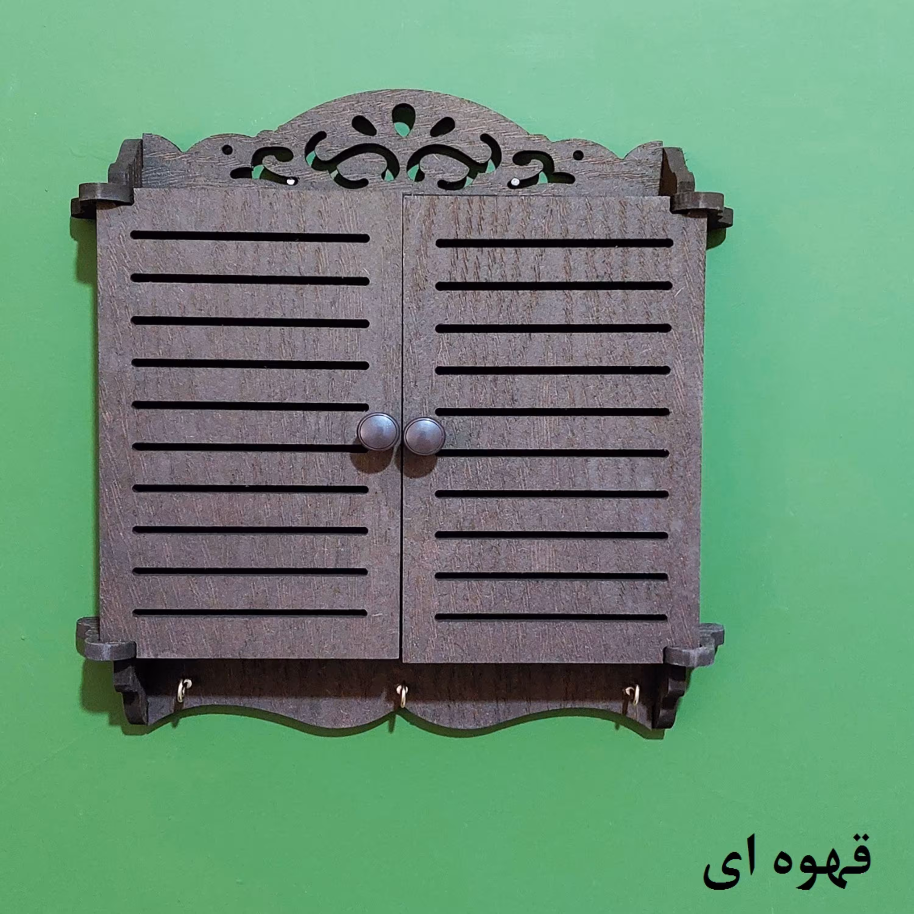 شلف دیواری محافظ فیوز خونه خاص مدل Linear قهوه ای