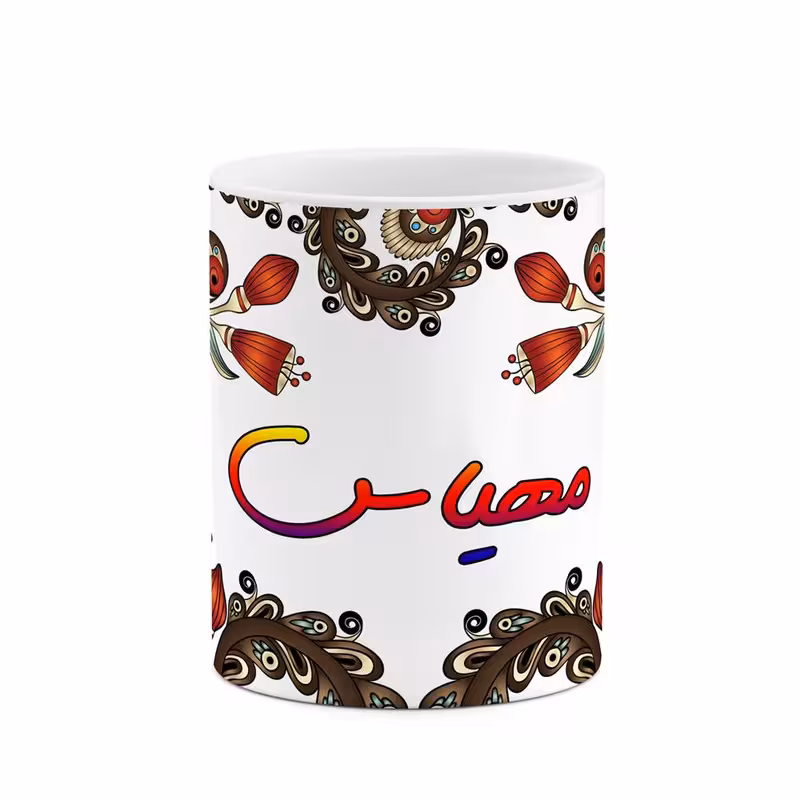 ماگ   اسم مهیاس  سنتی گل و بته کد mgh47823