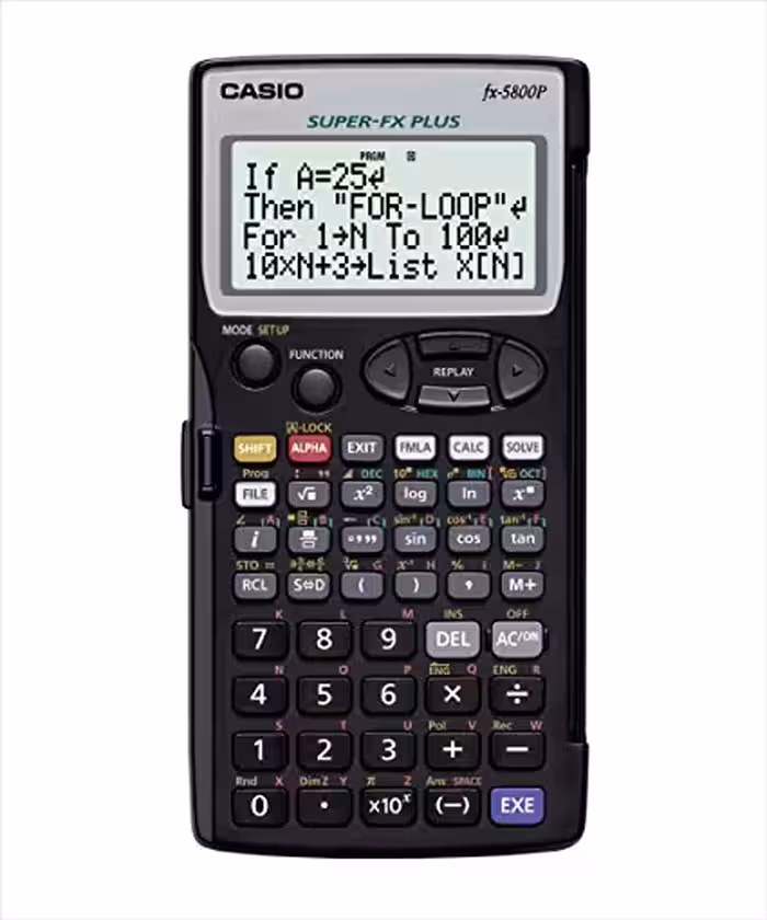 ماشین حساب FX-5800 کاسیو