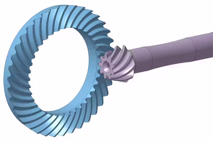 فایل چرخ دنده با Catia