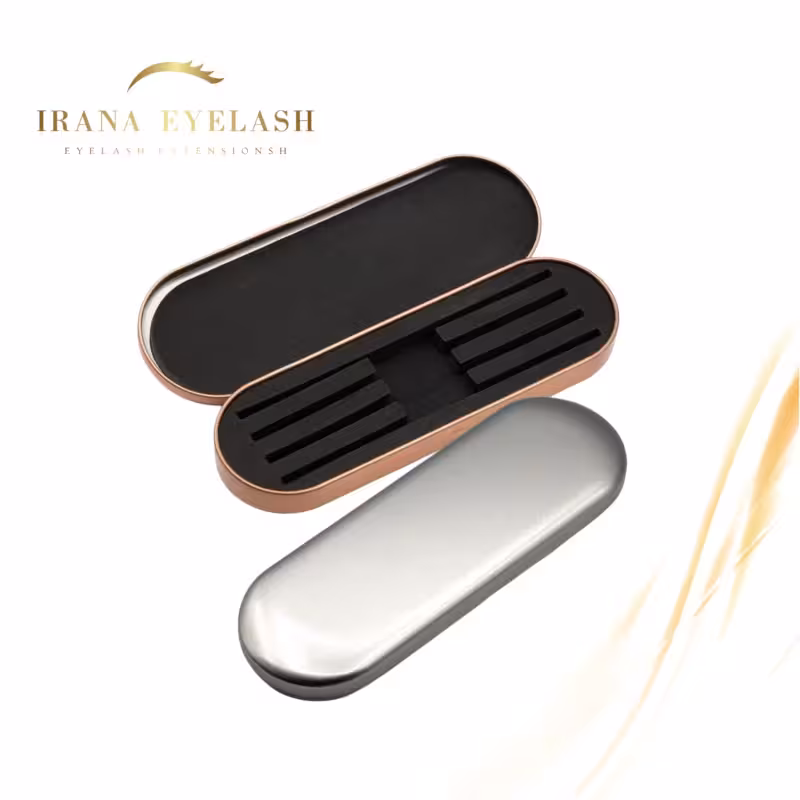 کیف پنس مژه فلزی