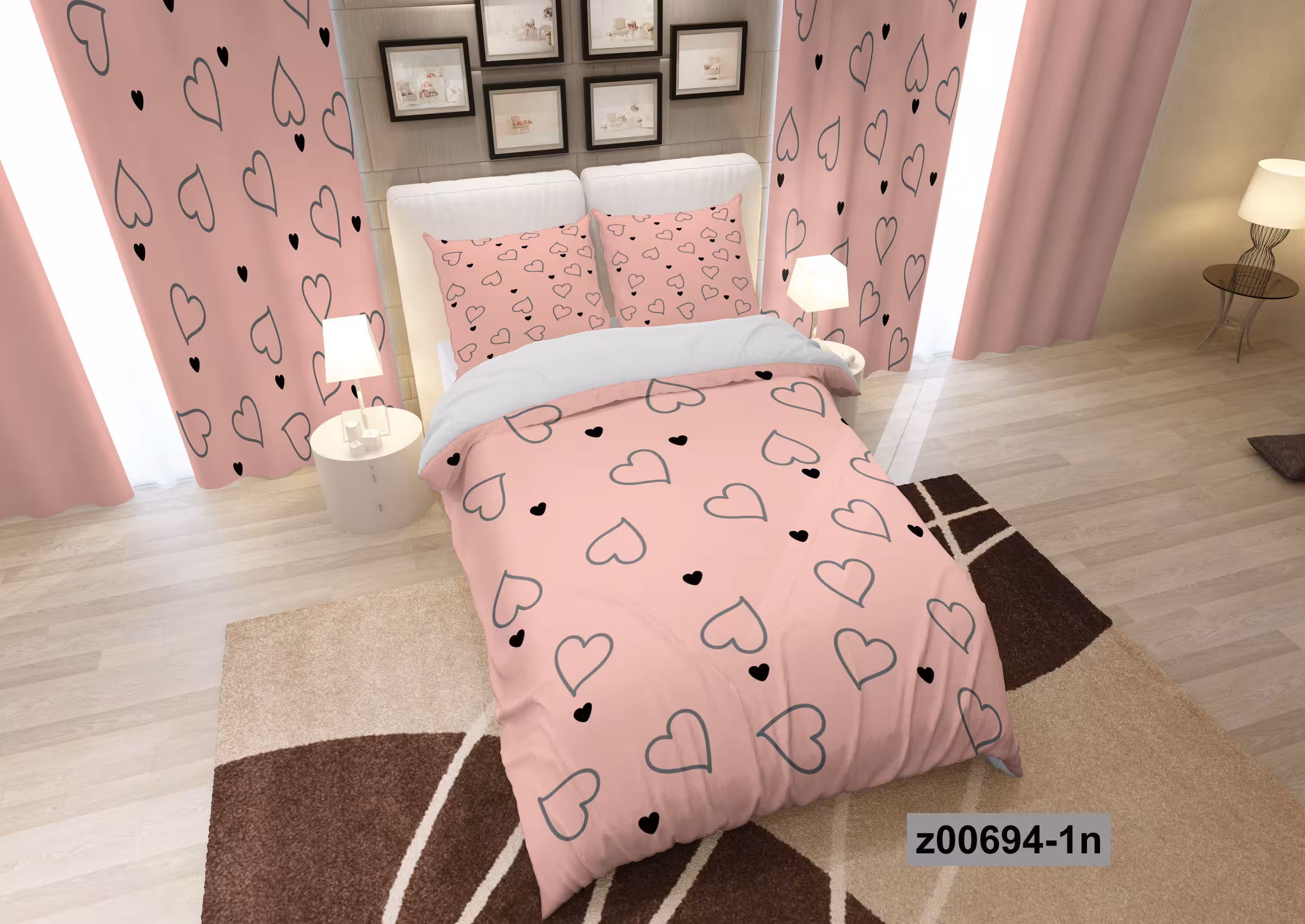 لحاف روتختی تنسل سه بعدی (3D) کالای خواب متین کد 694