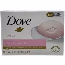 صابون داو با رایحه رز مدل Pink اورجینال وزن 135 گرم