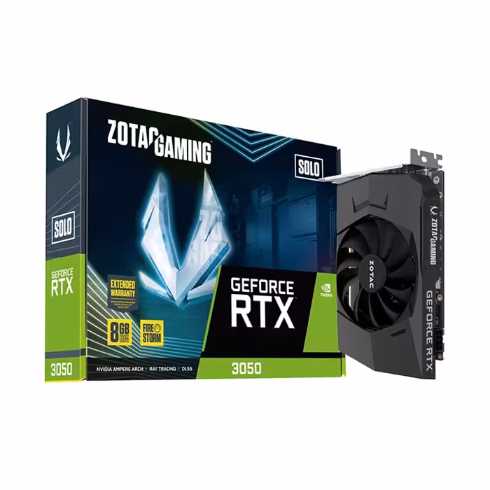 کارت گرافیک زوتک GeForce RTX 3050 Solo 8GB